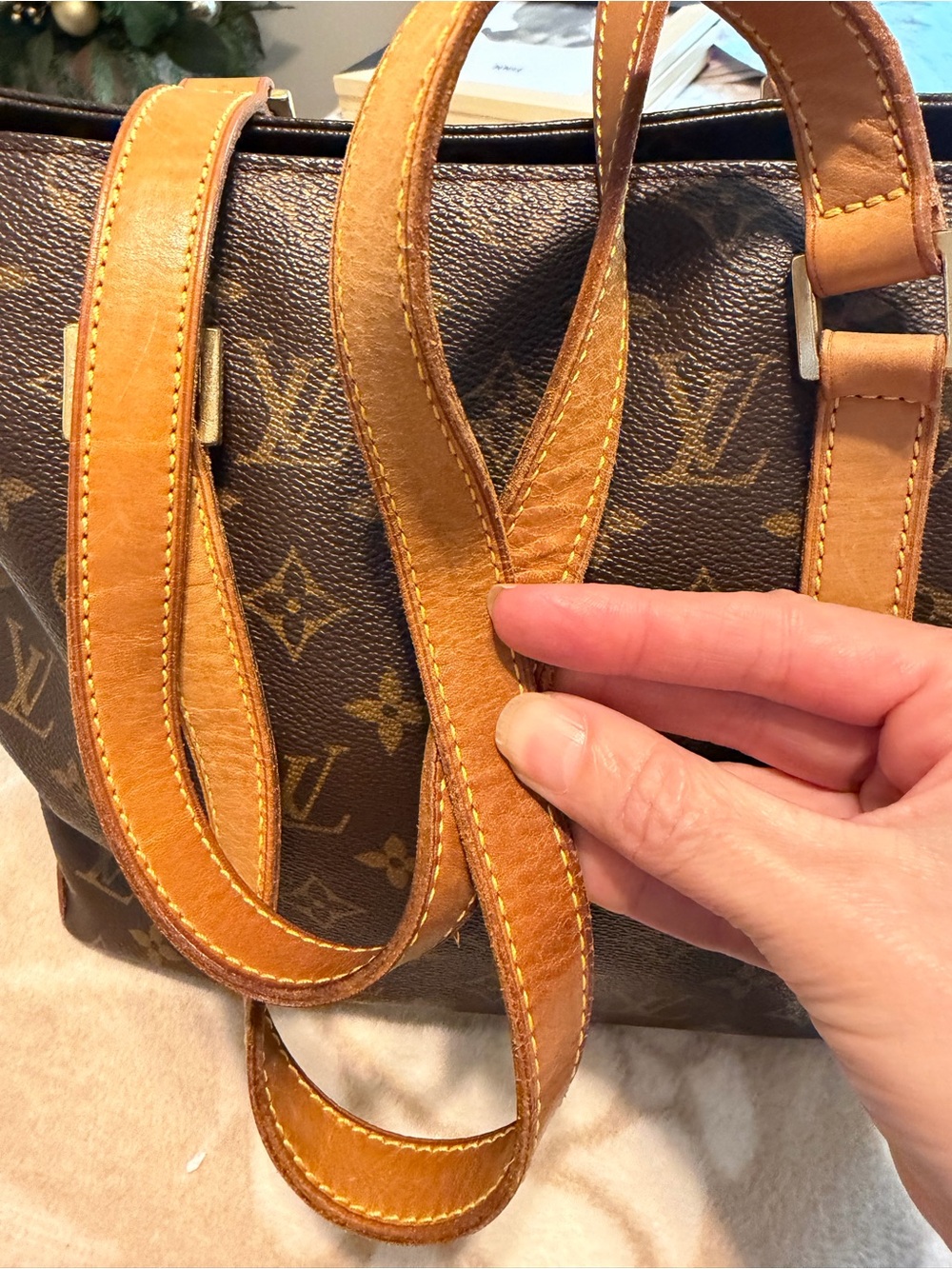 Louis Vuitton Monogram Cabas Piano Shoulder Tote VI1013 - Picture 8 of 16